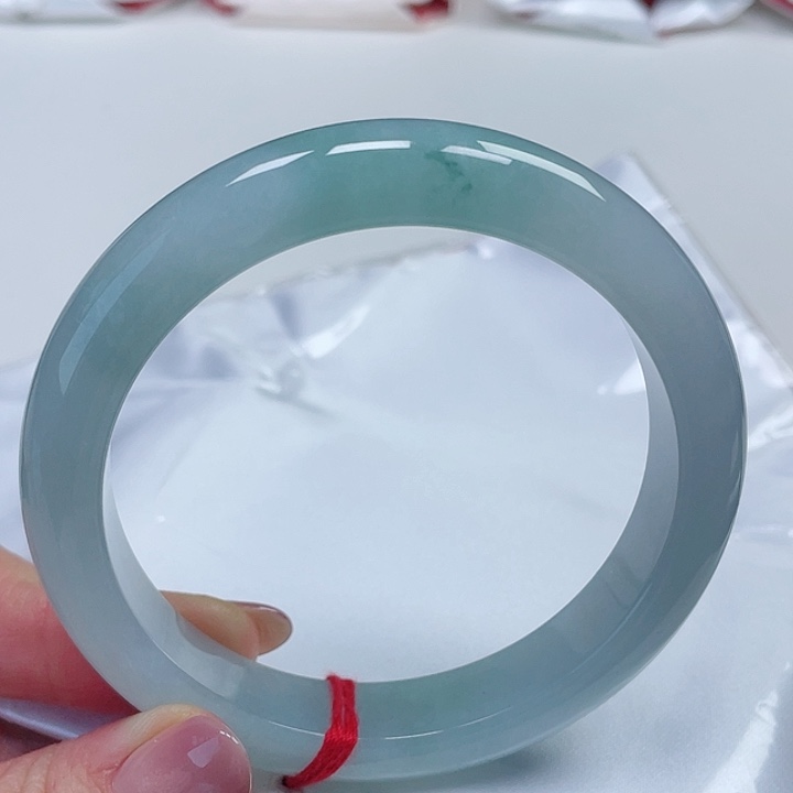 翡翠手镯未镶嵌缅甸62-63