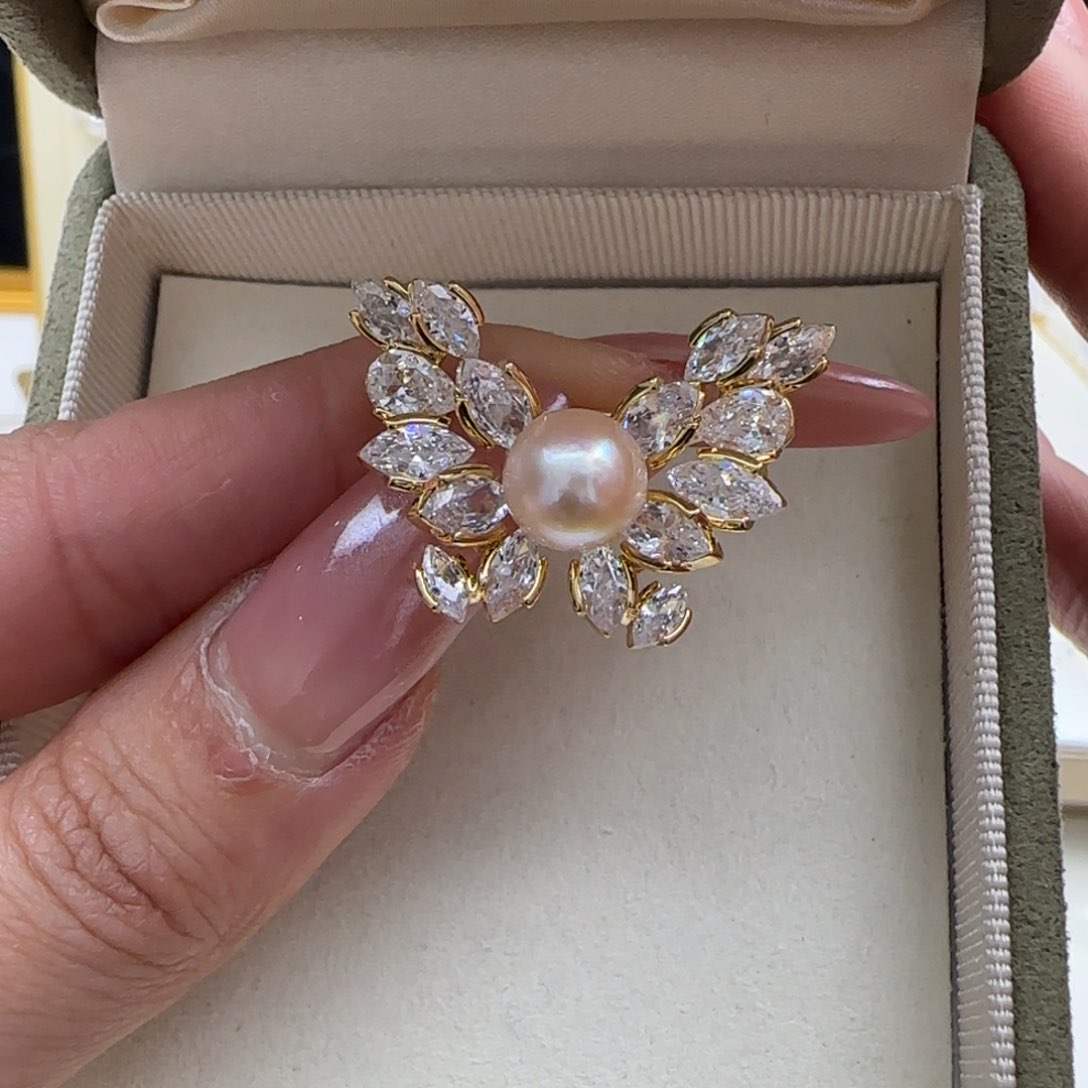 海水珍珠胸饰未镶嵌