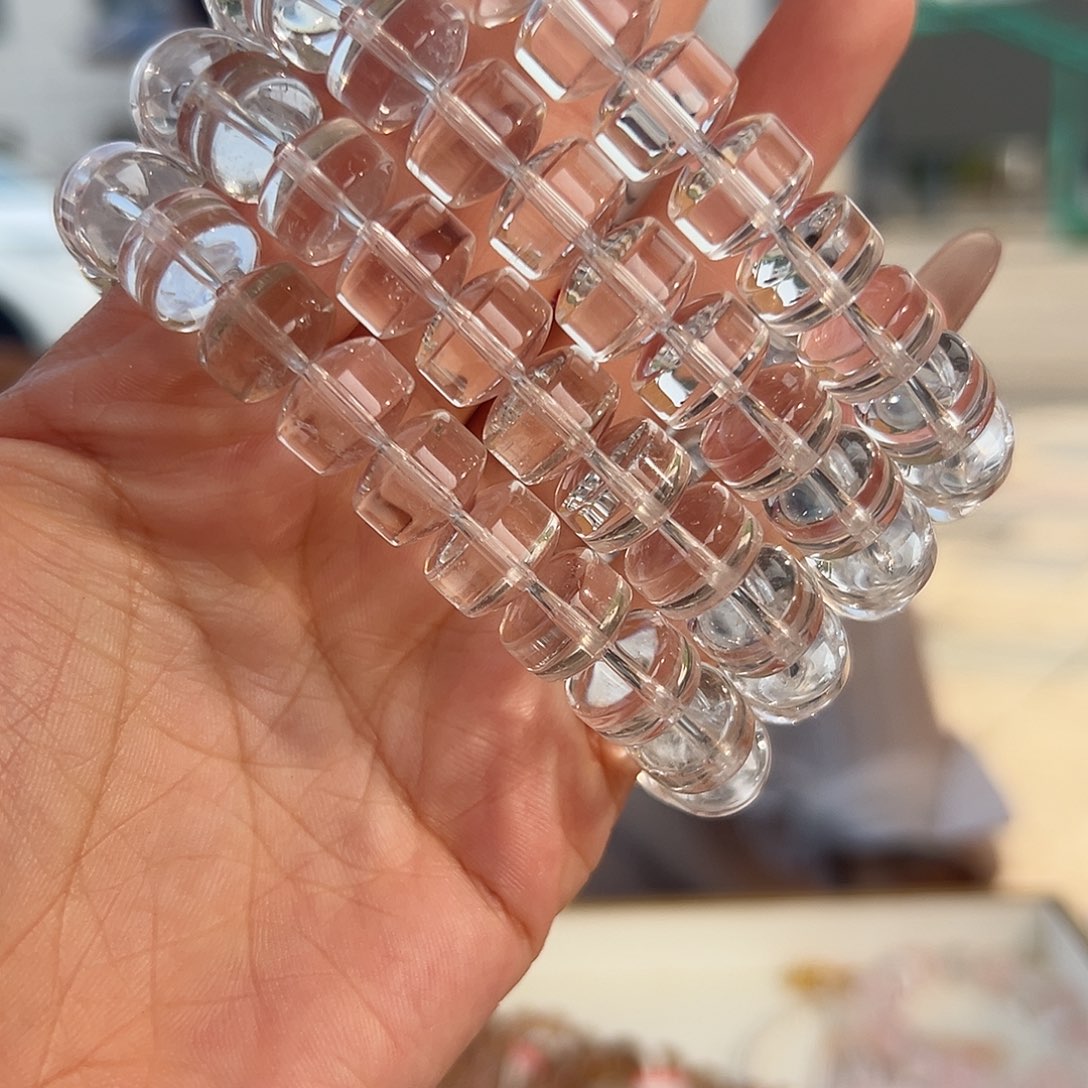 水晶手链未镶嵌多样性发一