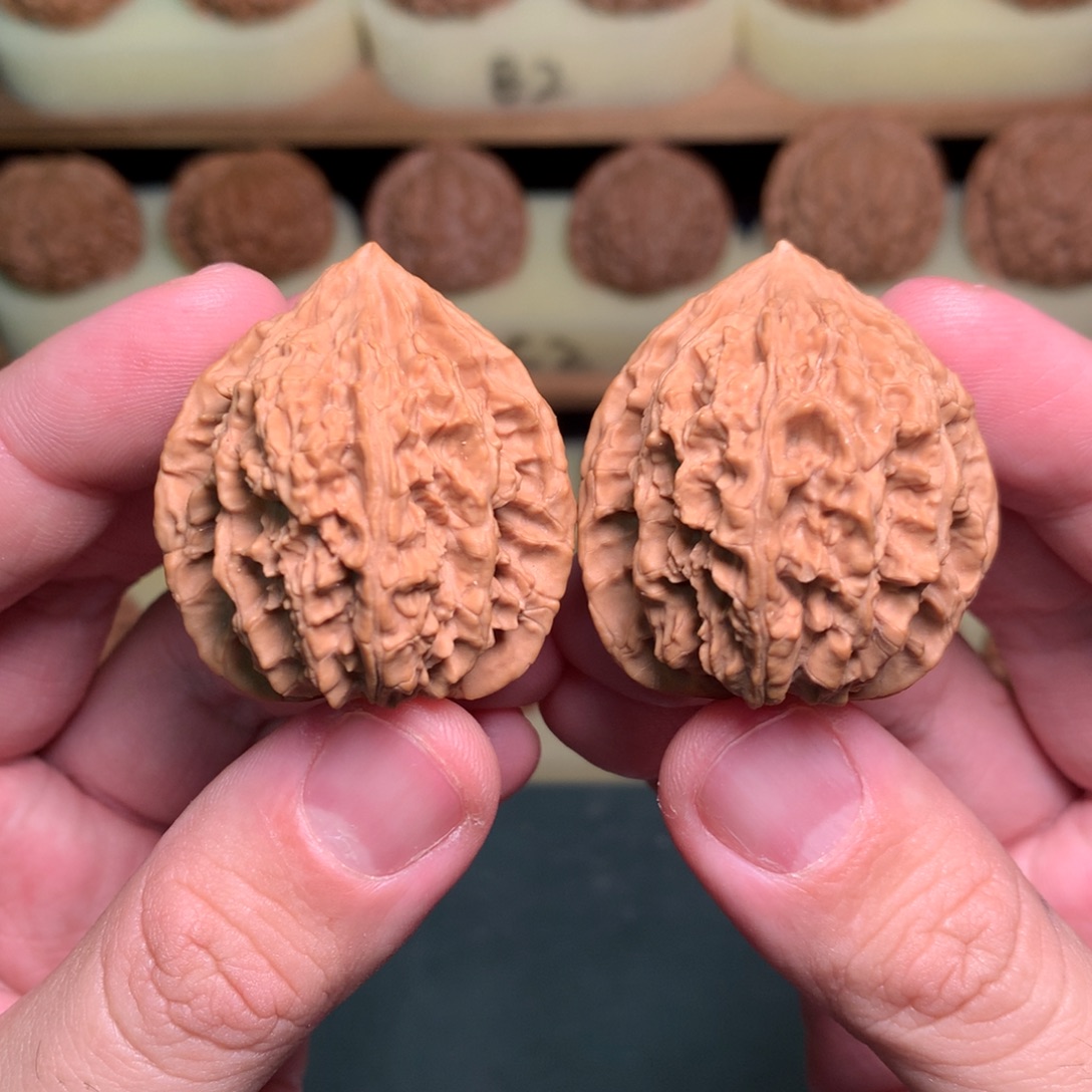 吊坠文玩核桃37秦岭野生刺纹秦鸡全品