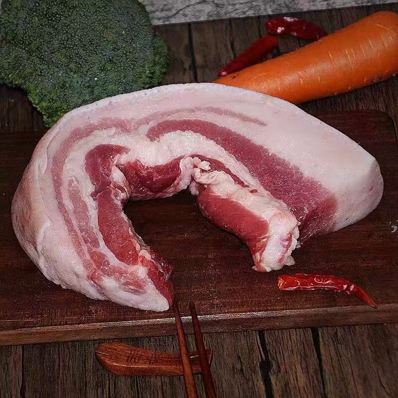 贵州土黑猪猪肉新鲜肉-五