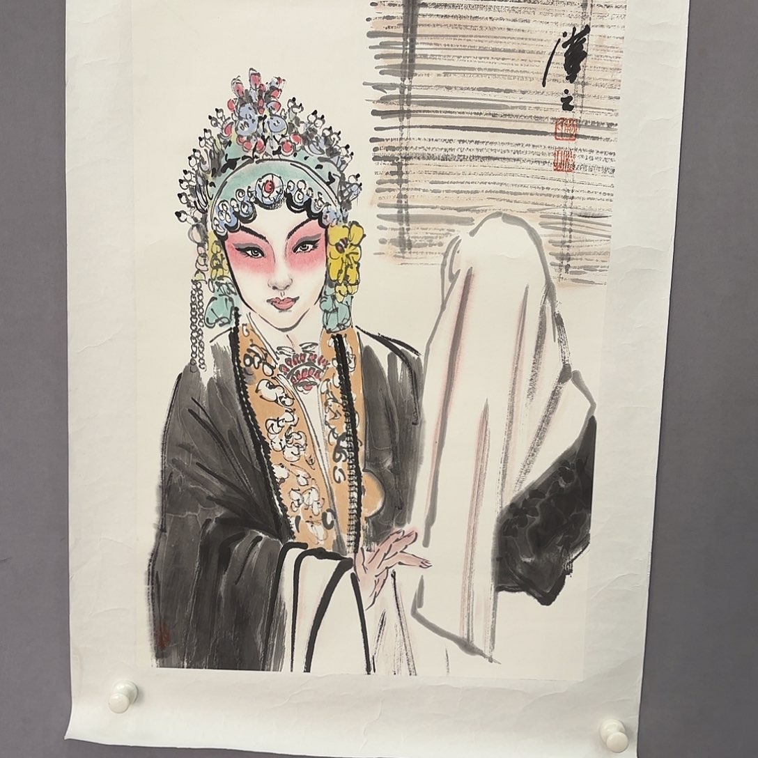 国画亲笔手绘原创