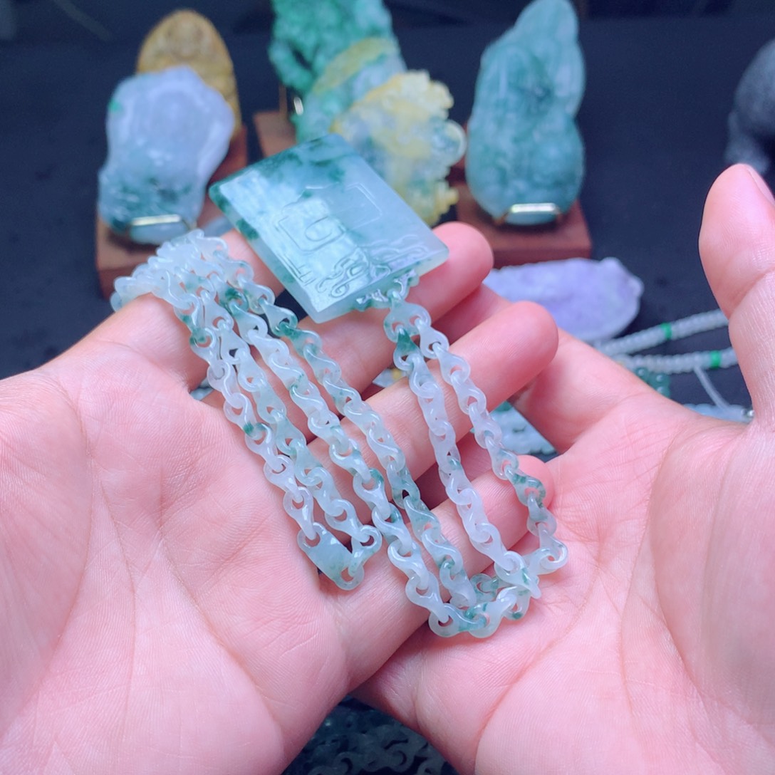 董***永定制翡翠未镶嵌翡翠