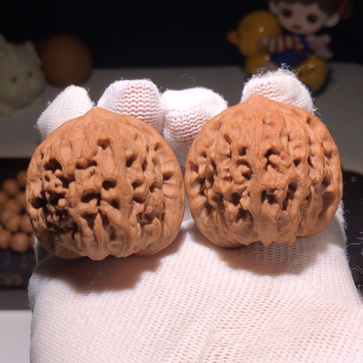 吊坠文玩核桃全品龙脉元宝●尺寸40-41