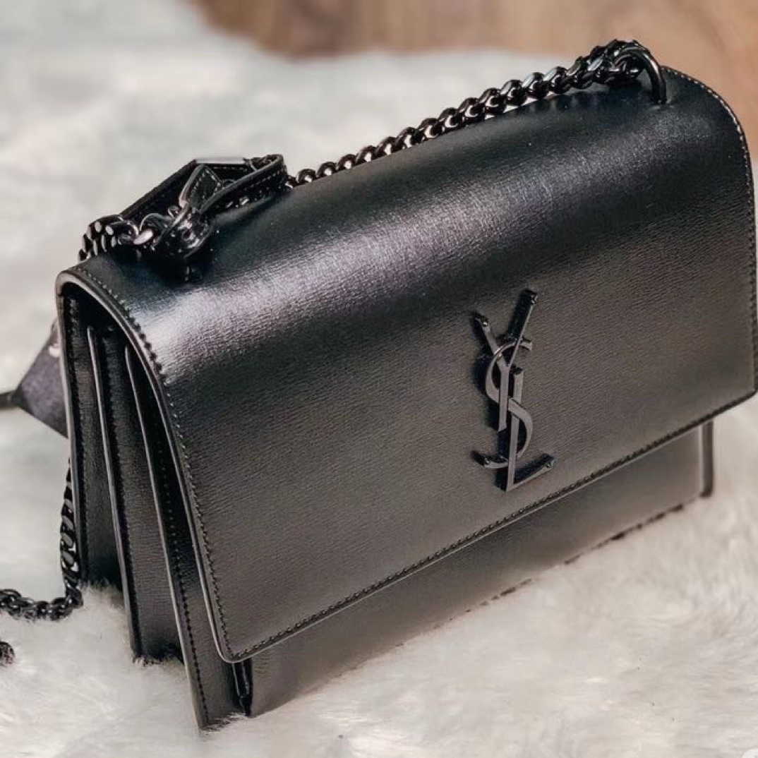 95新 YSL/圣罗兰 日落so black斜挎包/5962
