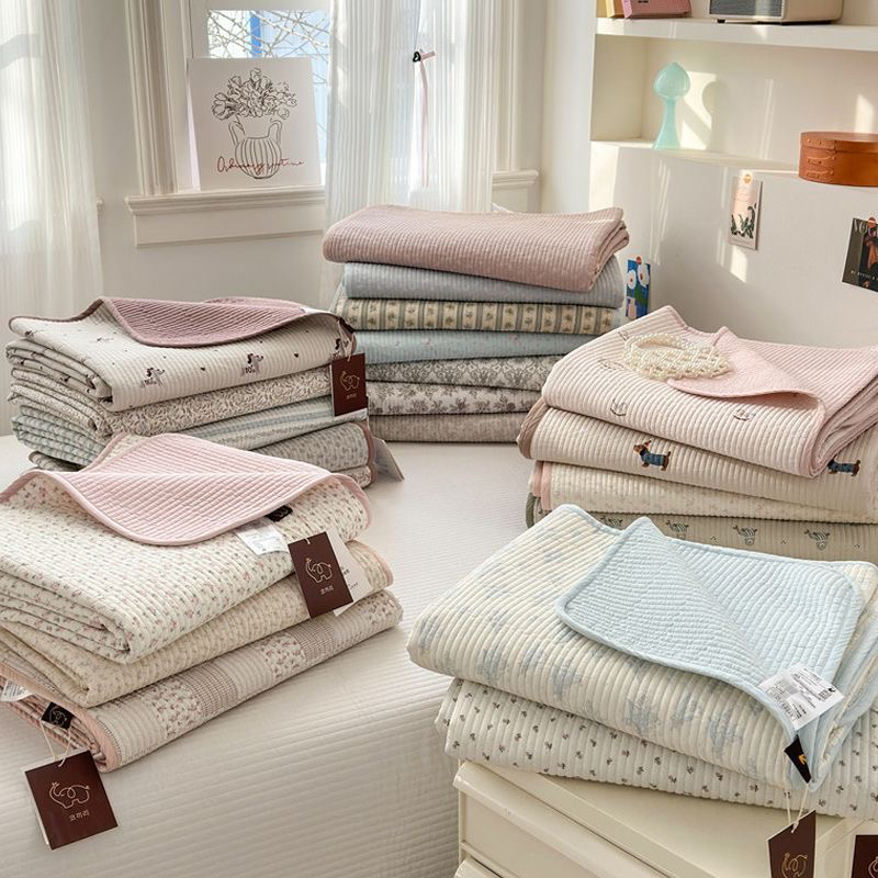 【随机花型】90*200四季通用高档床盖沙发巾亲肤柔软舒适透气