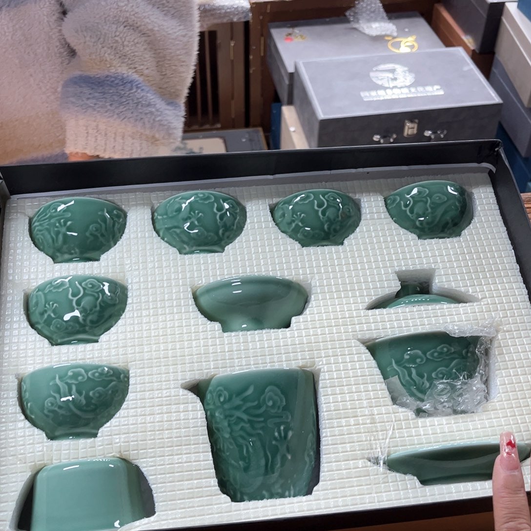 茶具套装摆件等等