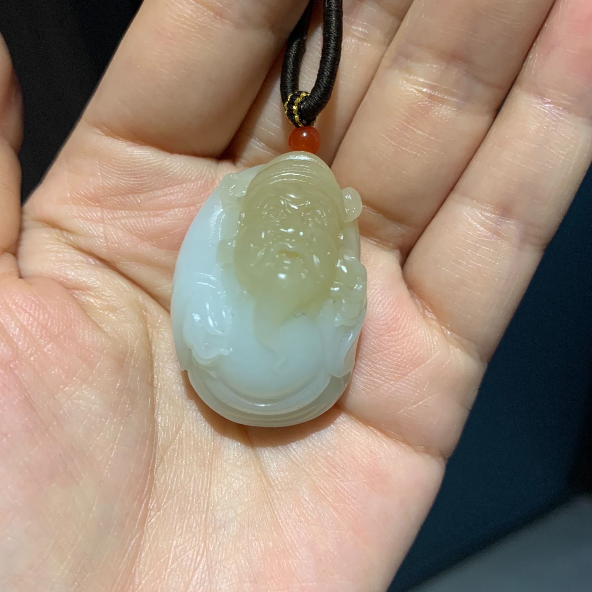 和田玉财神/2407257/山东省博古玉石