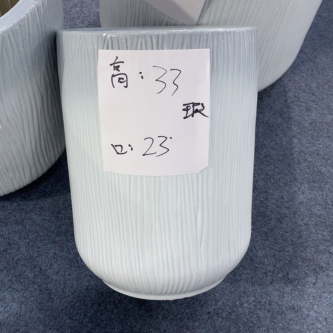 高温陶瓷花盆微瑕