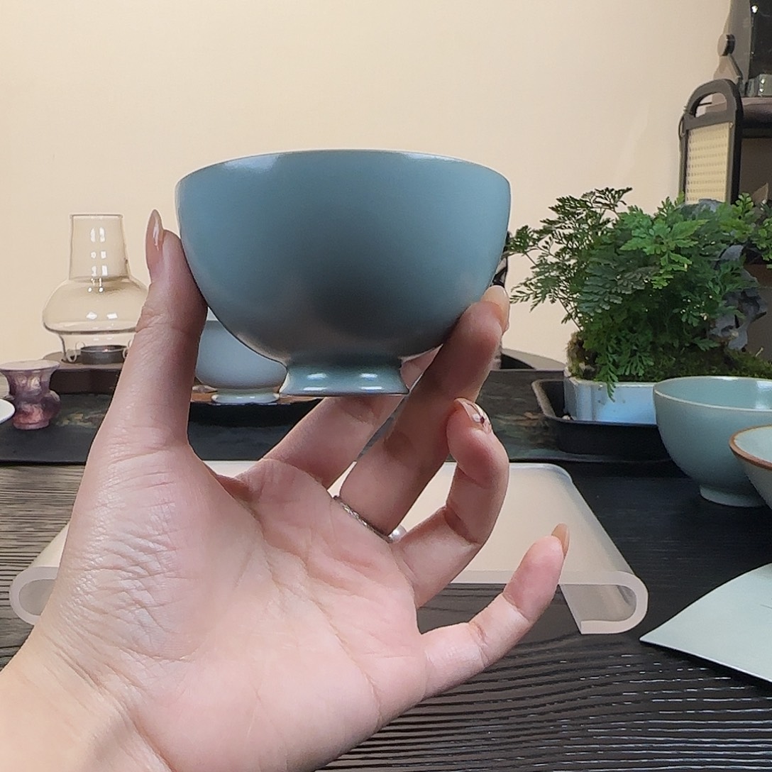 摆件陶鸡心杯1111111111