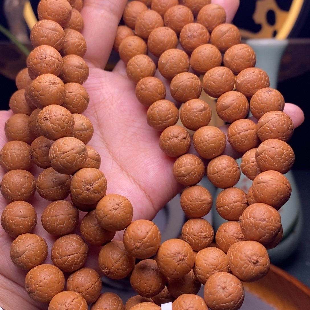 凤眼菩提手串11.5➕脖挂108新籽