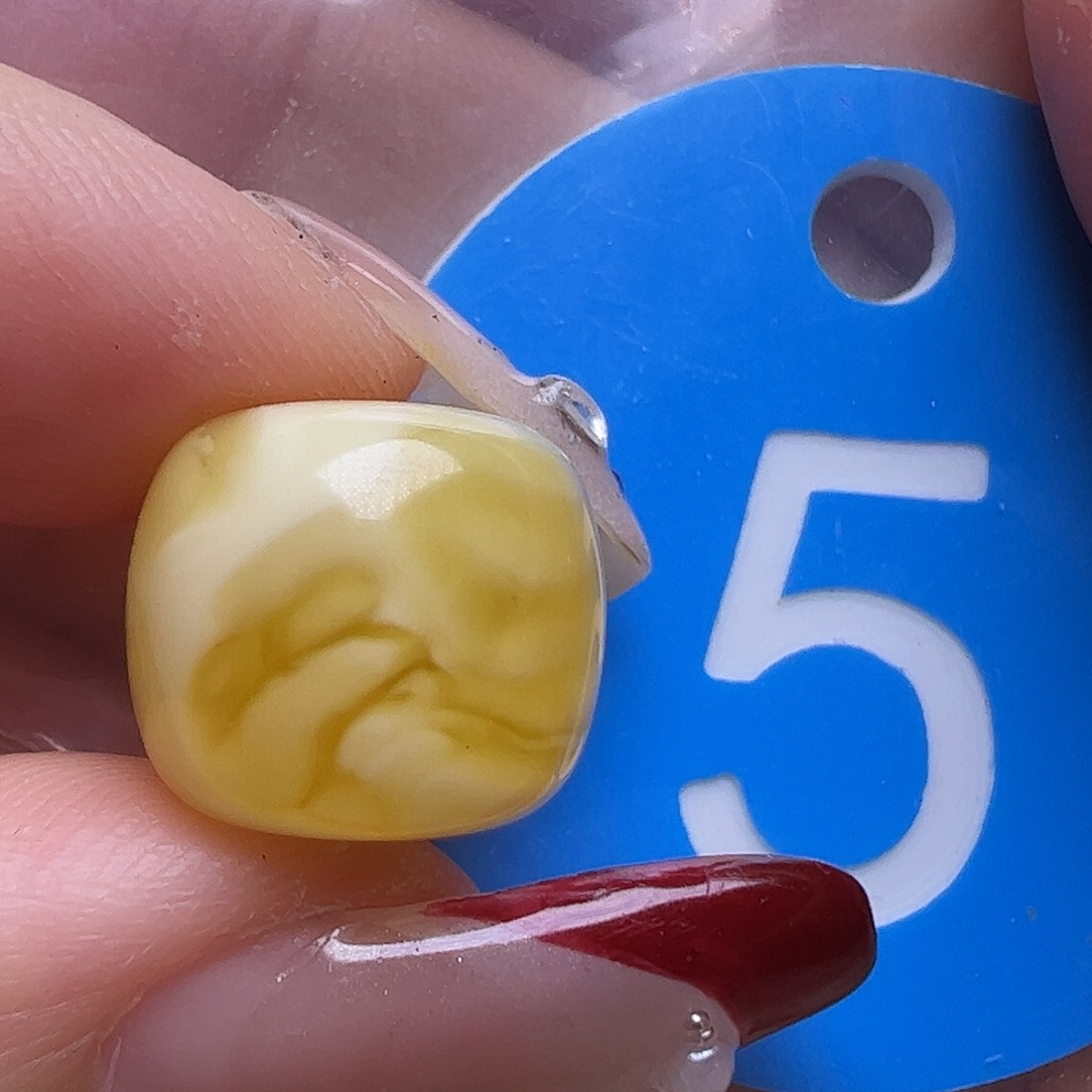 蜜蜡未镶嵌珠宝奇石12.7mm老型