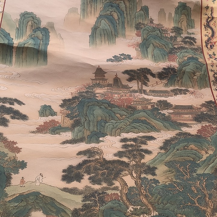 竖款装饰画装饰画