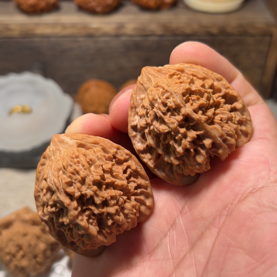 文玩核桃吊坠全品百花山边42