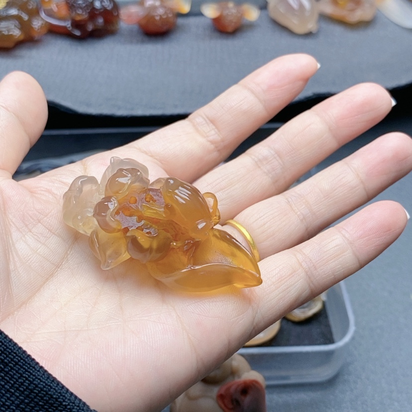 【闪购商品】未镶嵌吊坠定制玛瑙