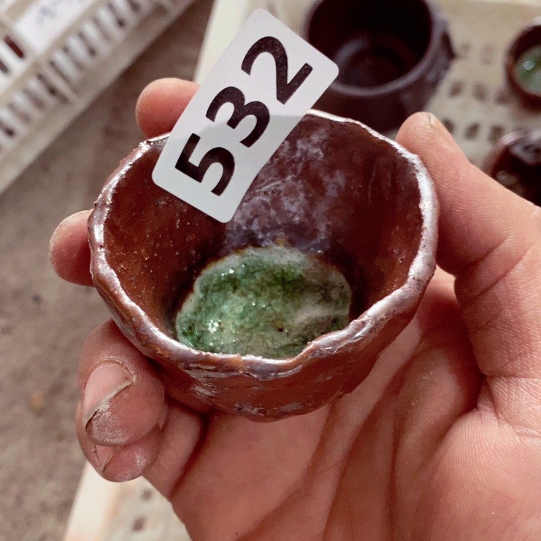 小*柴烧茶具陶瓷杯哦