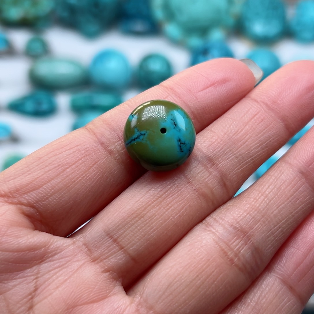 绿松石珠宝奇石未镶嵌