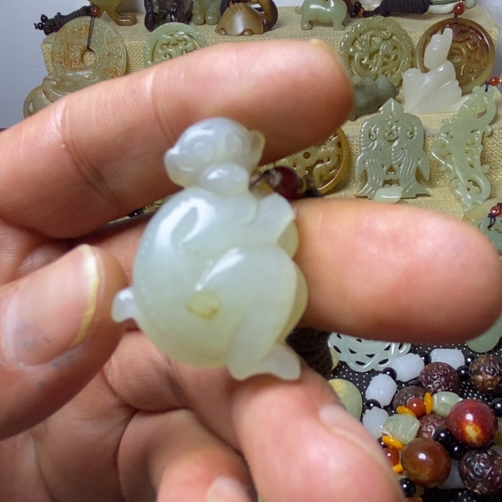 和田玉挂件未镶嵌漫**端