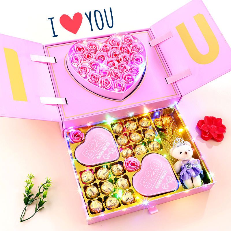 万圣节巧克力糖果礼盒送孩子男女老师感恩祝福糖果办公室零食