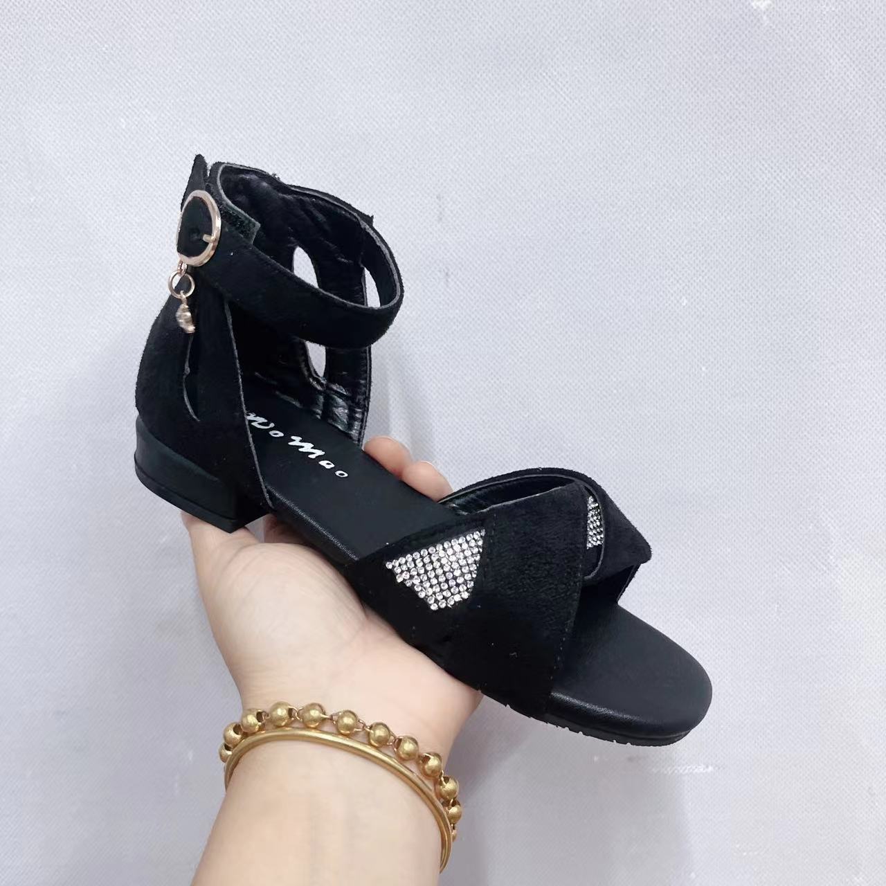 女宝中大童夏季新款公主凉鞋休闲凉鞋1908（北架）