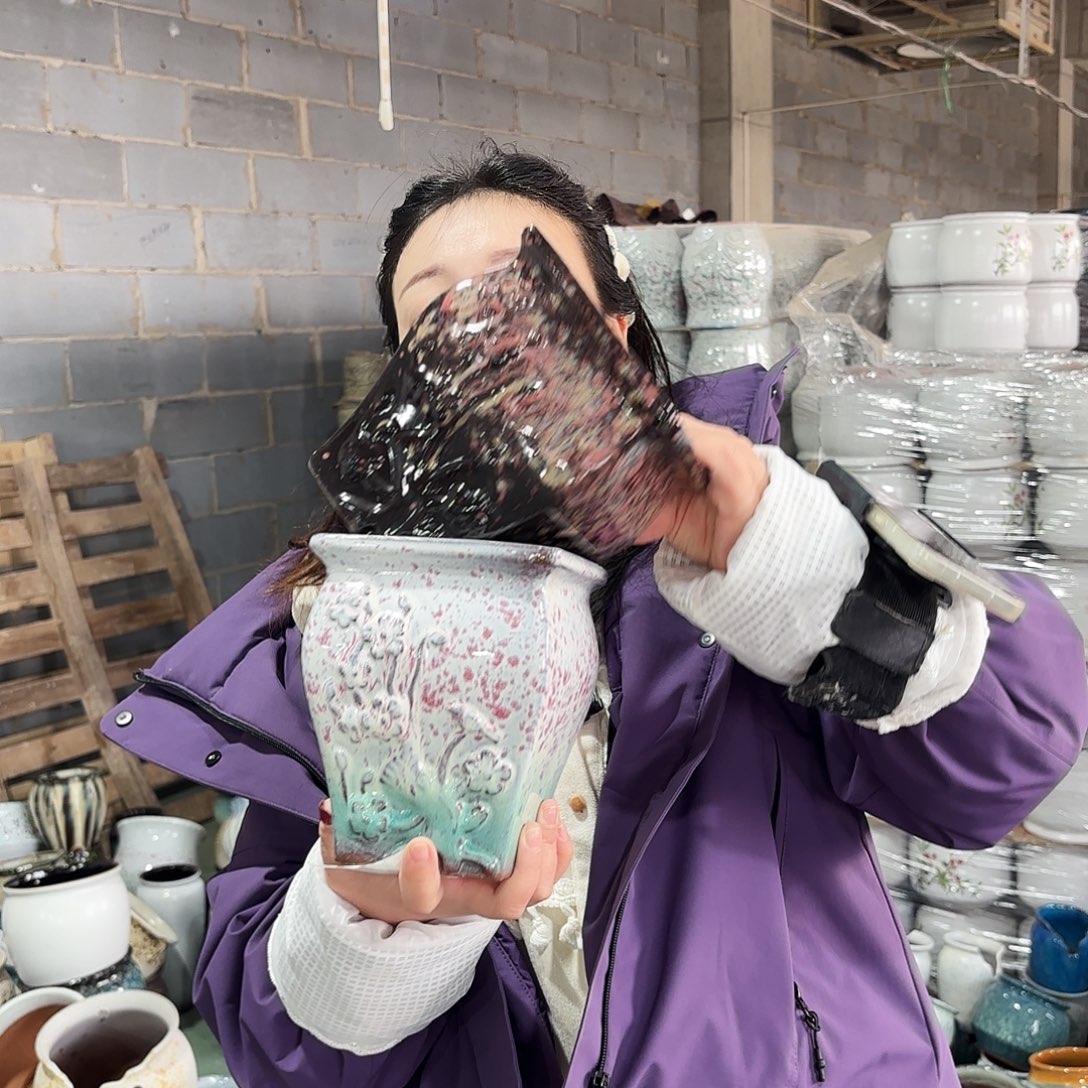 正品两个高17/14红陶