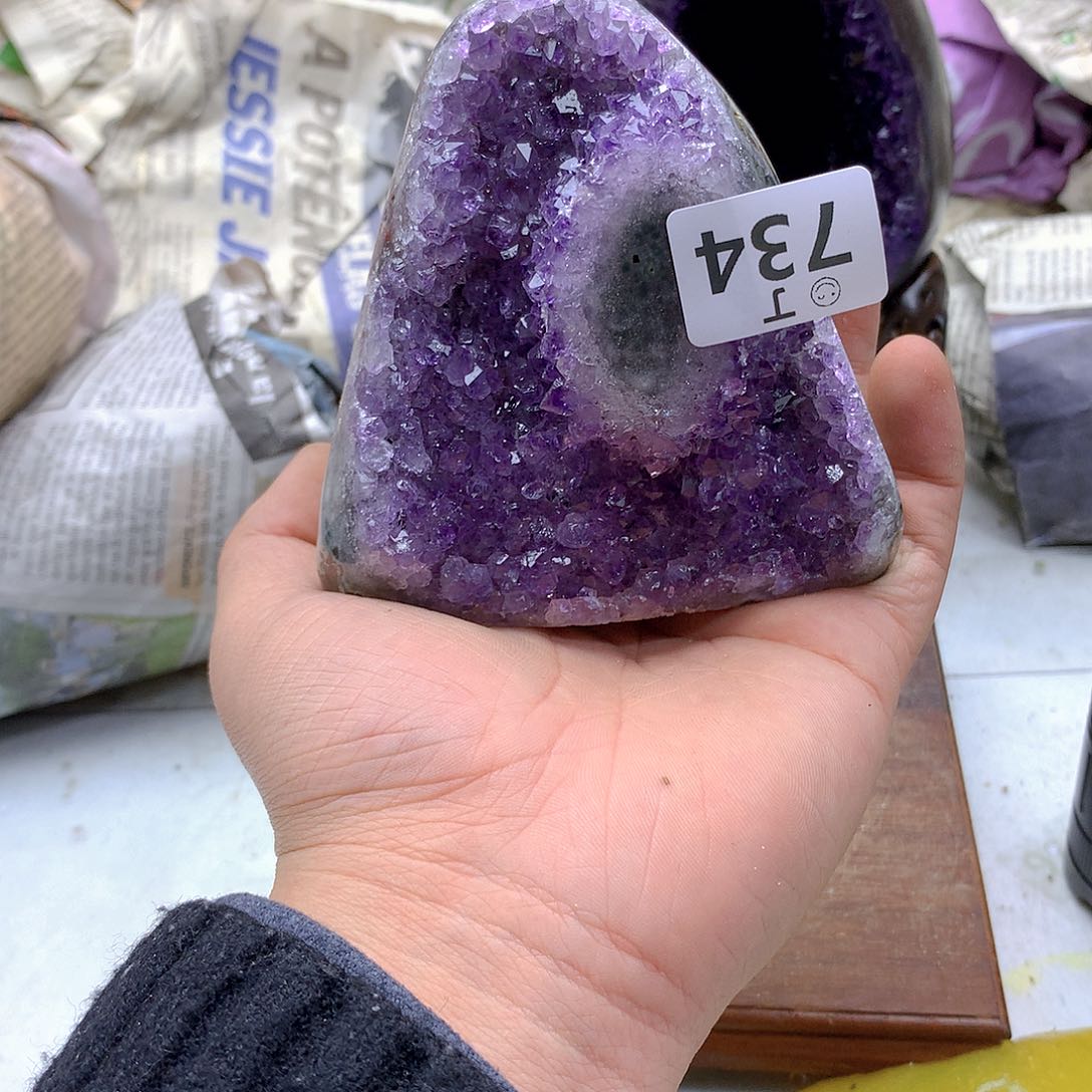 紫晶大型摆件（非配饰）未镶嵌