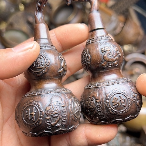 铜制文玩把玩物件