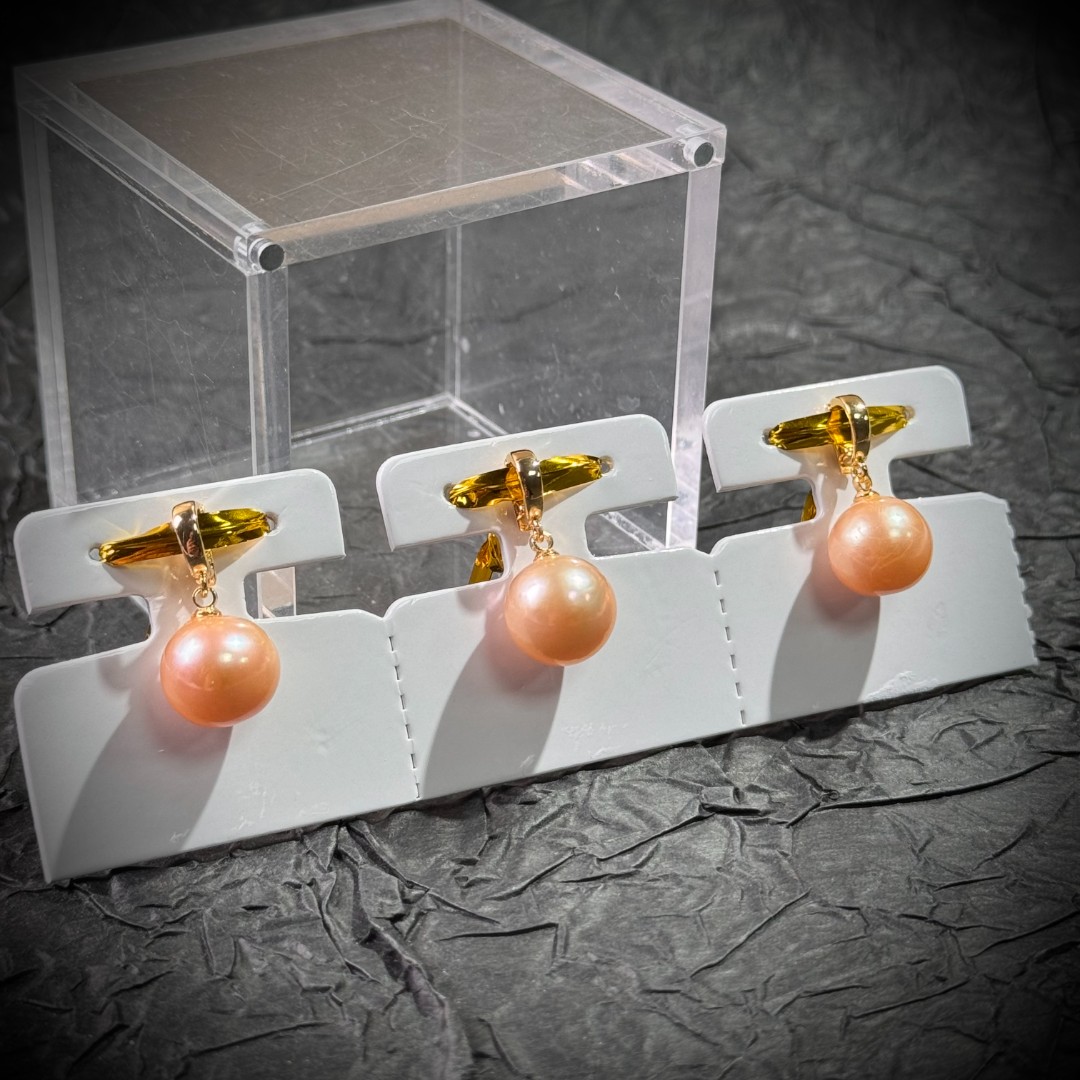 S2926【貝勒爺】香槟色珍珠吊坠【多样性发其一】