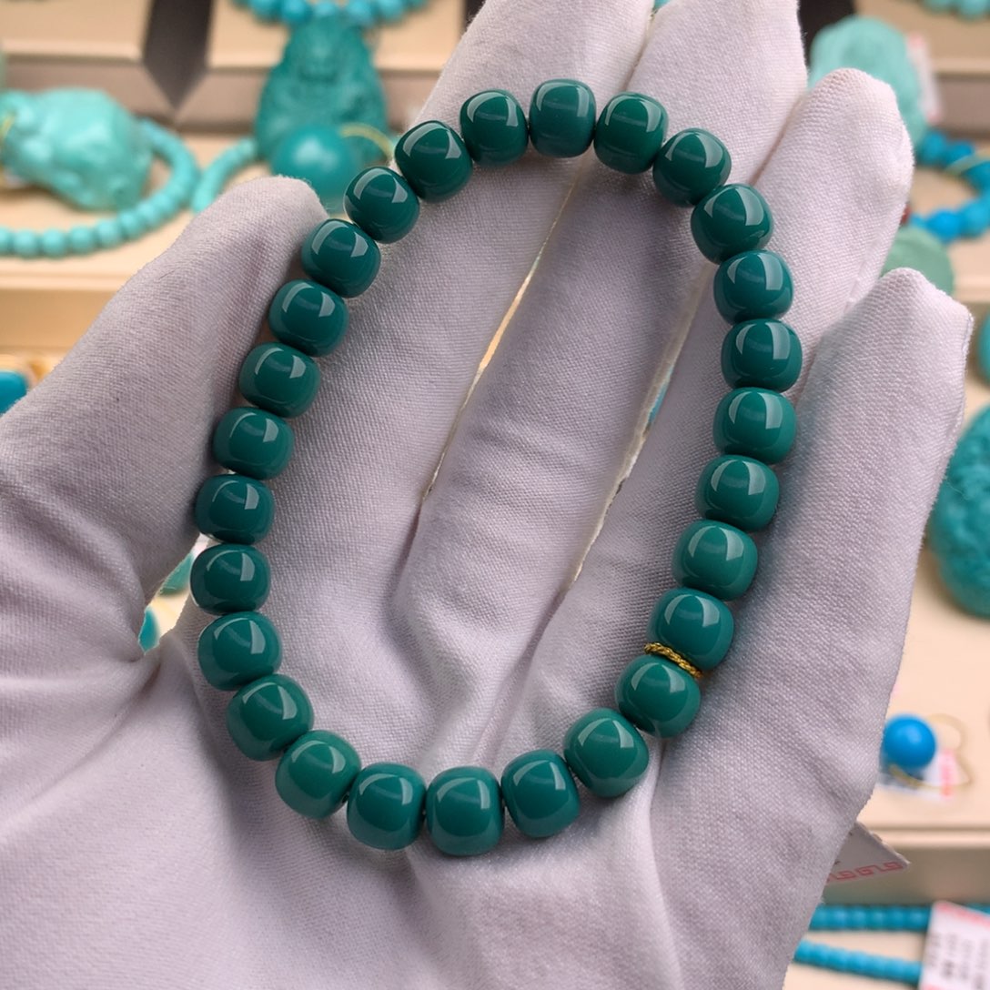 绿松石珠宝奇石未镶嵌小*