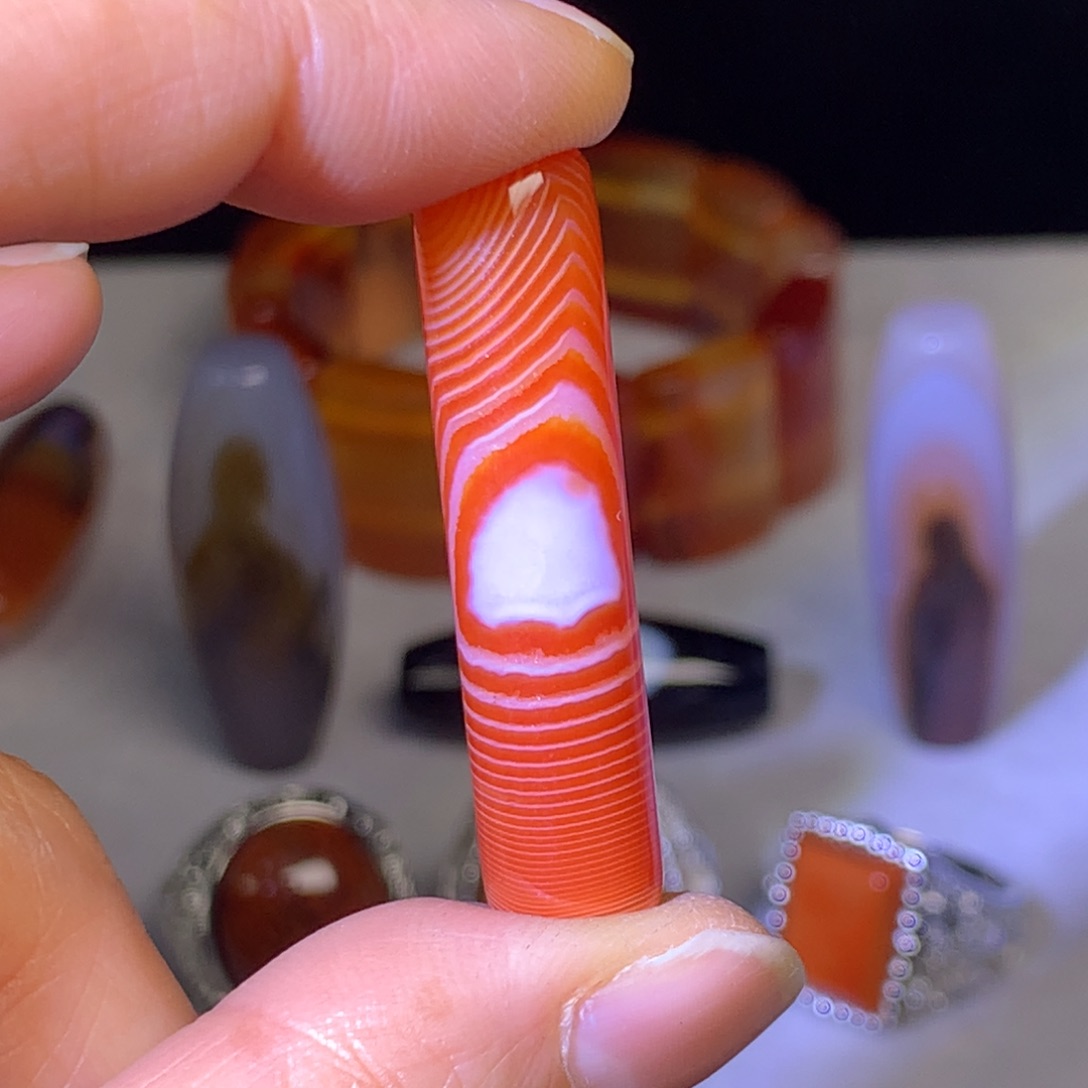 玛瑙/玉髓未镶嵌颈饰