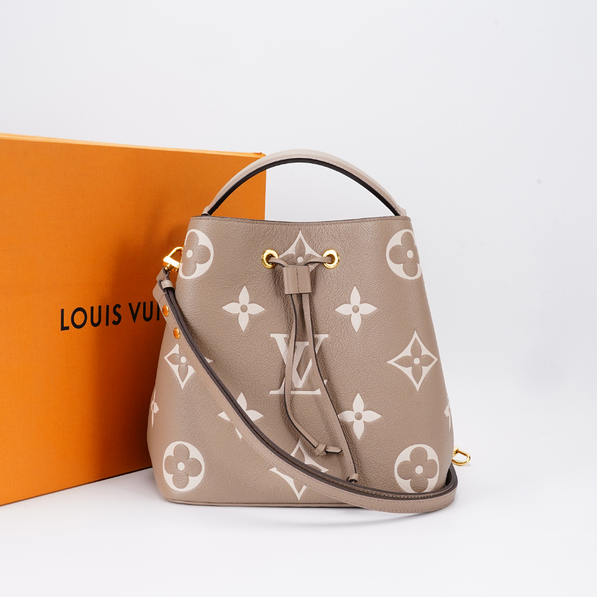 95新 LouisVuitton/路易威登 【静文】水桶中号子母包/BG22000976