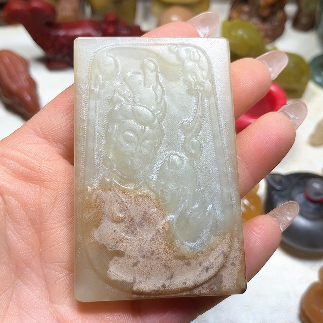 白玉菩提吊坠白玉菩提吊坠