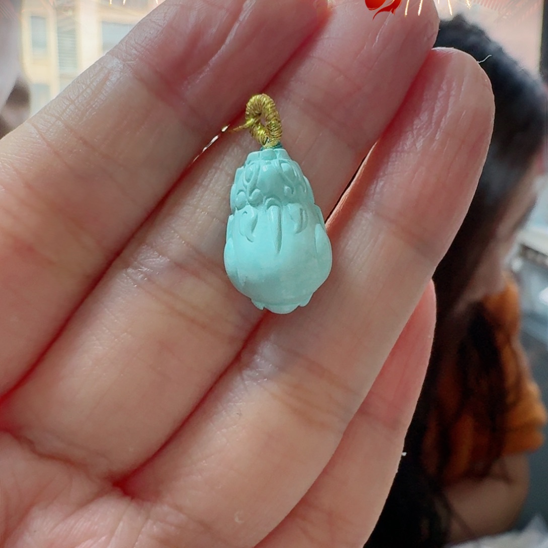 绿松石珠宝奇石未镶嵌