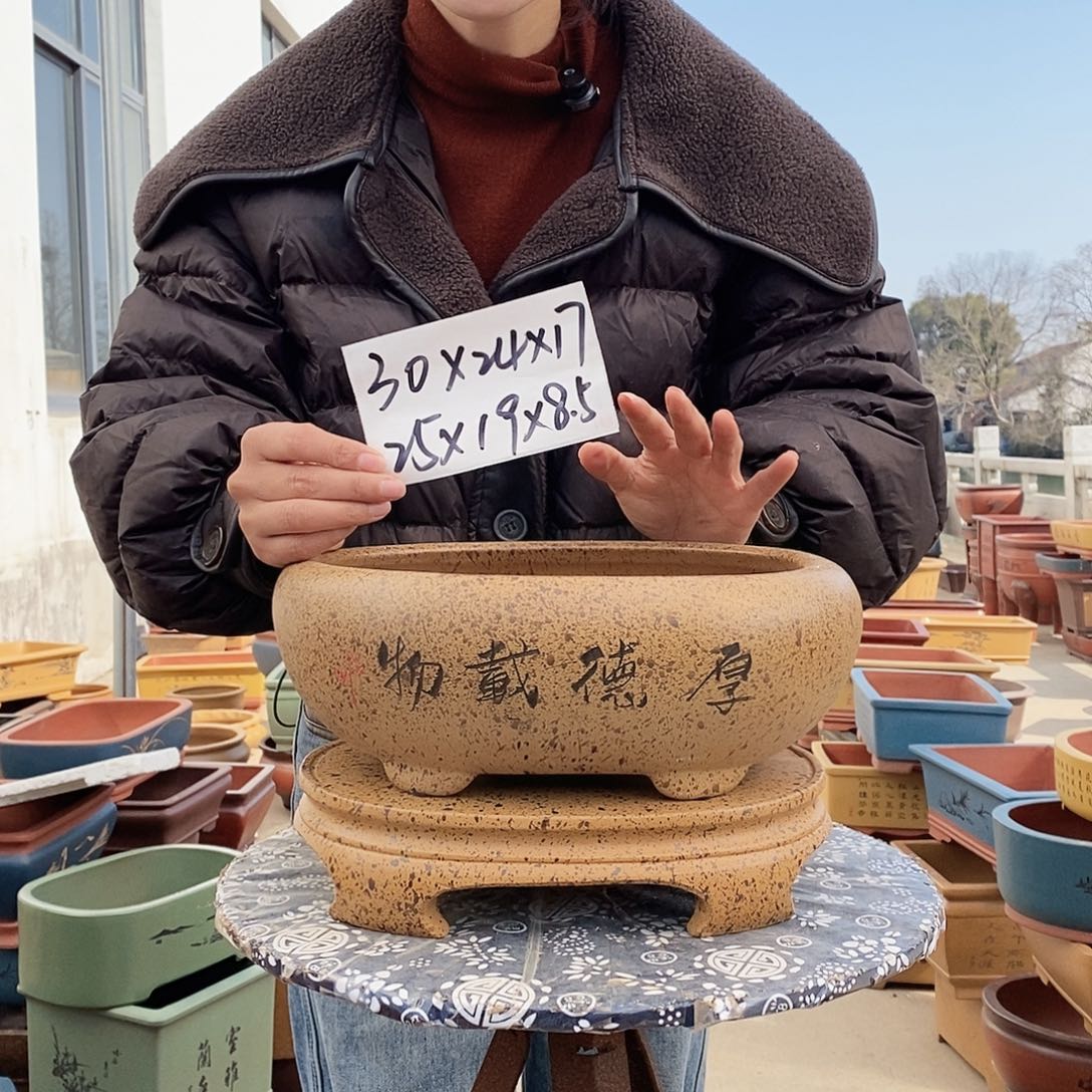 紫砂花盆紫砂花盆