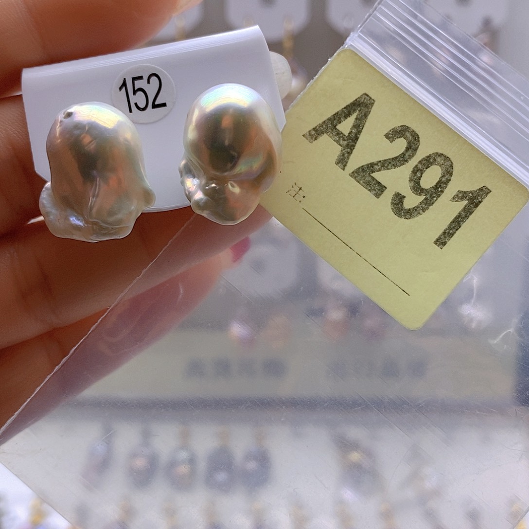 淡水珍珠耳饰未镶嵌