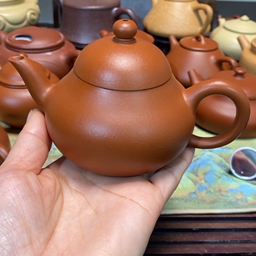 【闪购商品】紫砂茶壶朱泥半手工