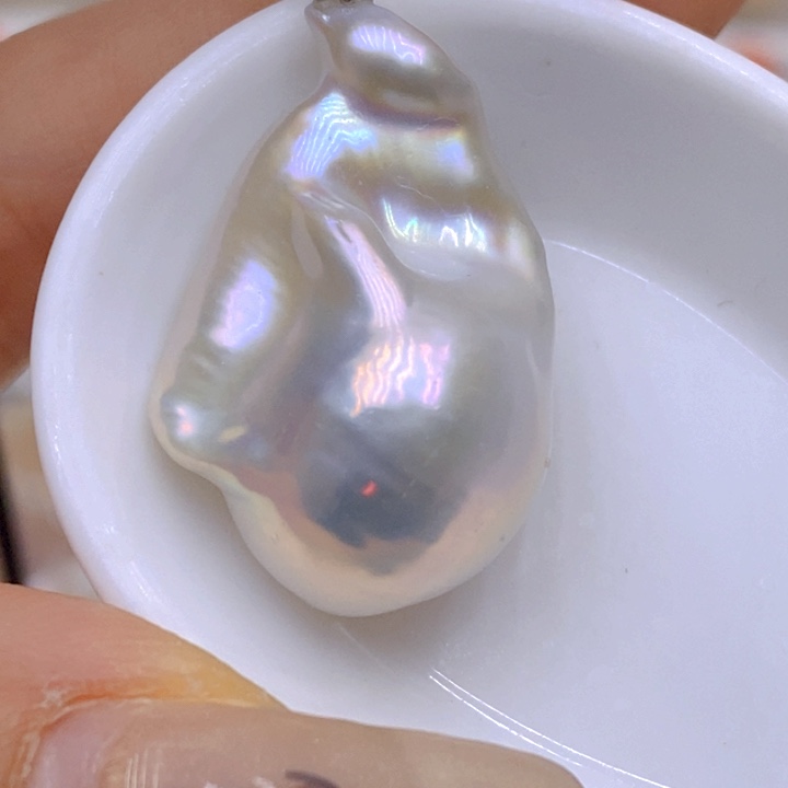 淡水珍珠未镶嵌吊坠(赠链)