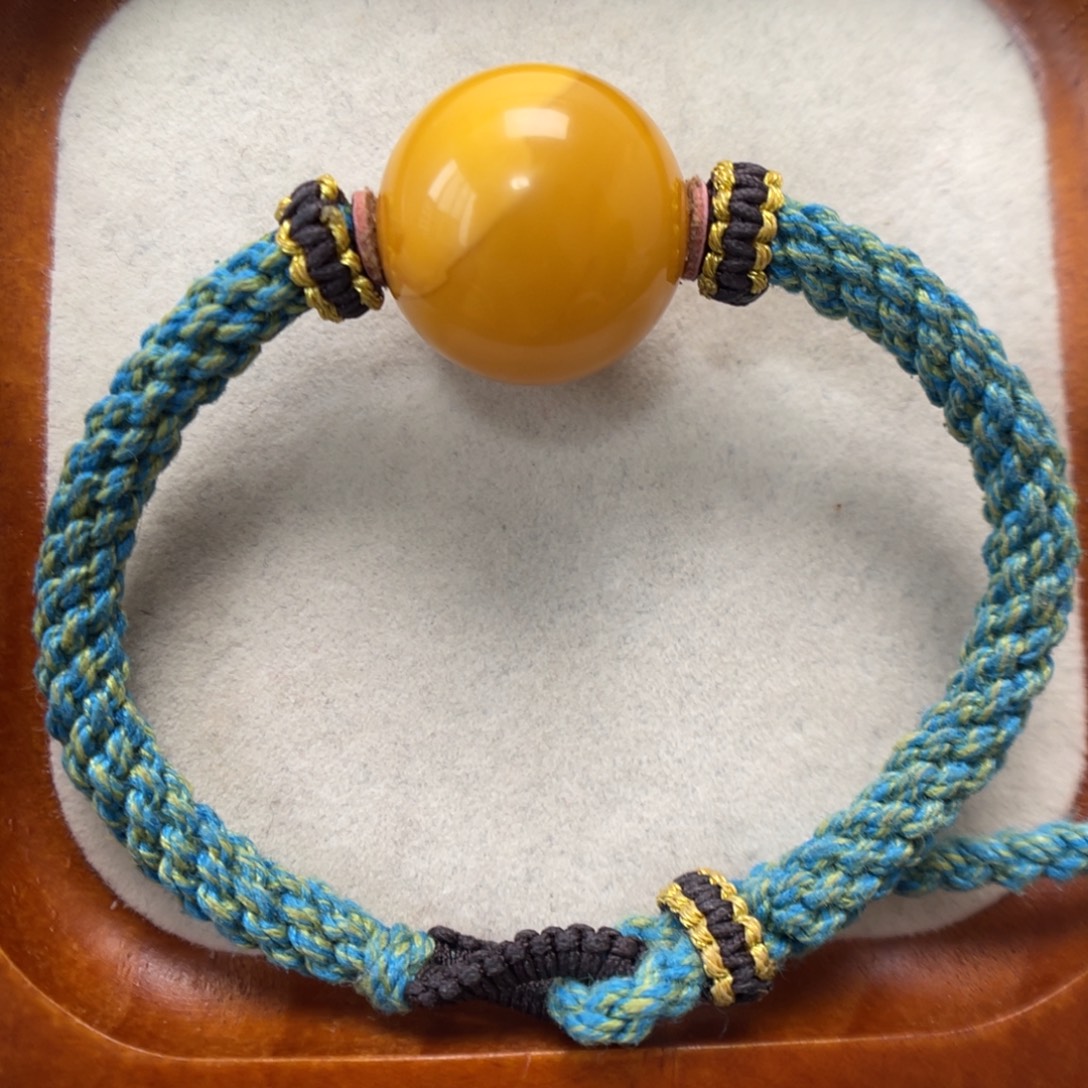 蜜蜡未镶嵌手绳蜜蜡