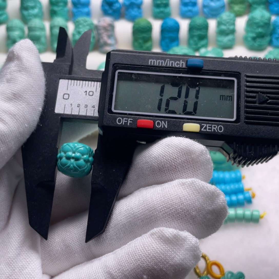 12的蓝绿并蒂莲1颗