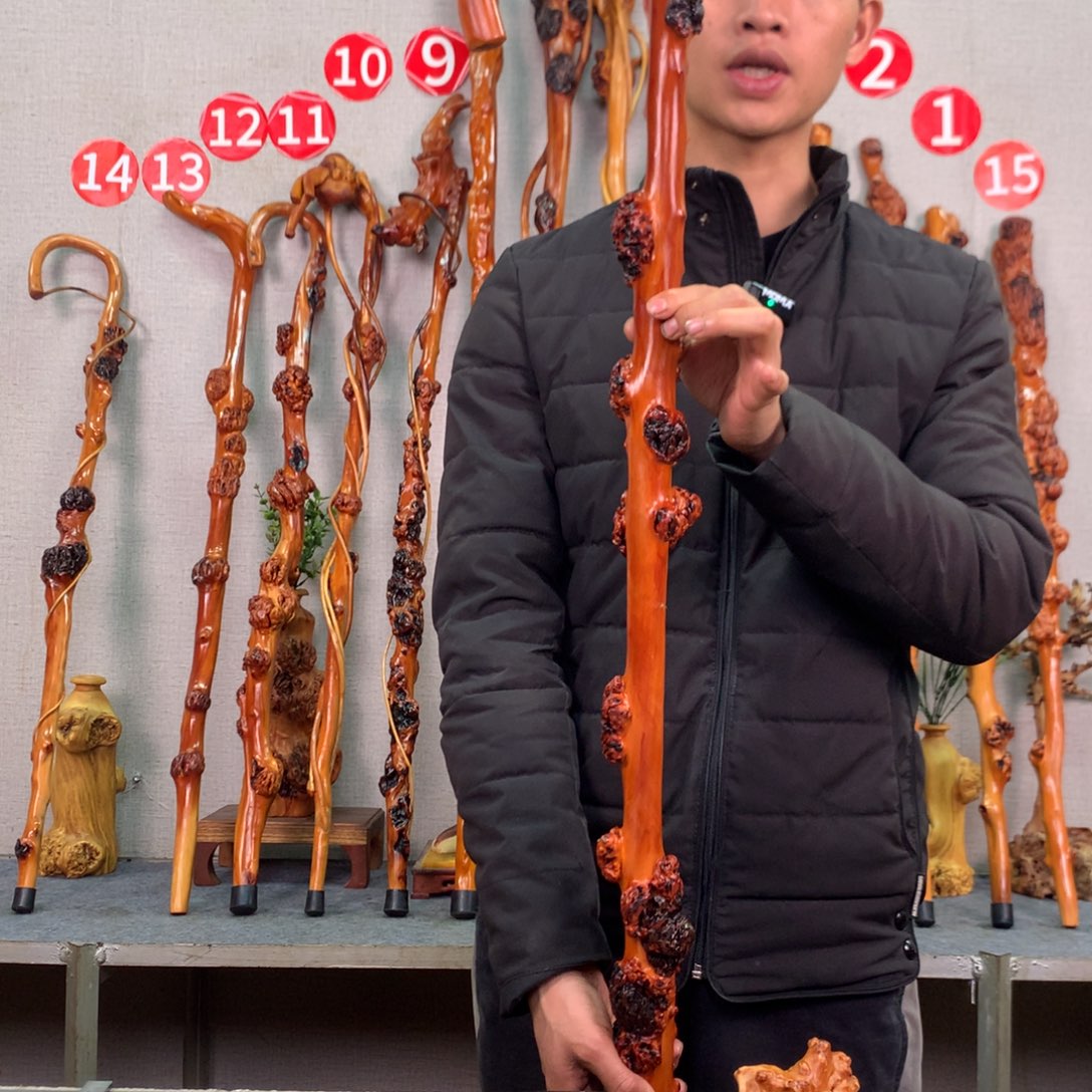 黑果木天然实木带自然纹裂介意勿拍