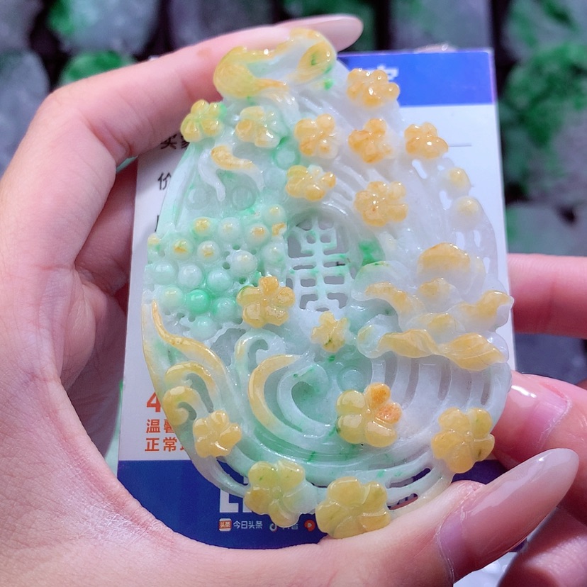 【闪购商品】翡翠颈饰未镶嵌挂件