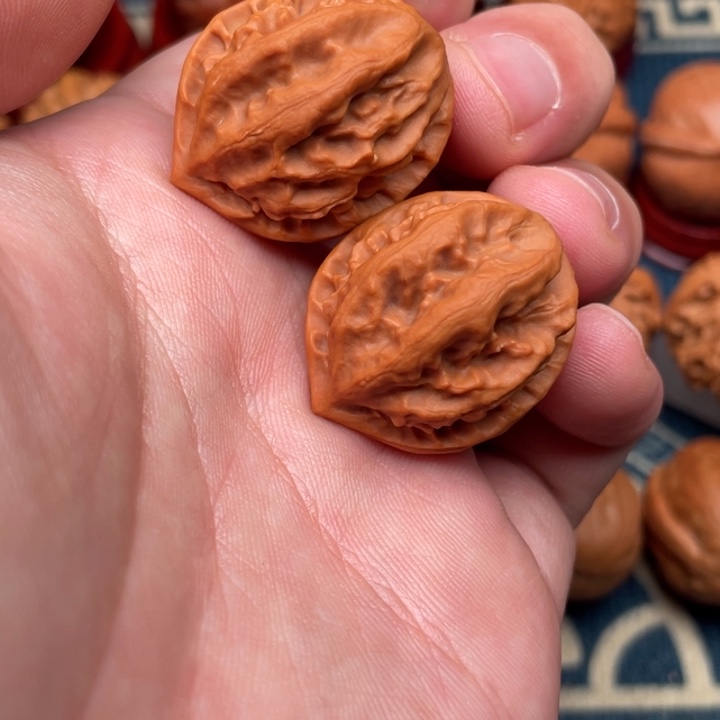 把件文玩核桃龙骨