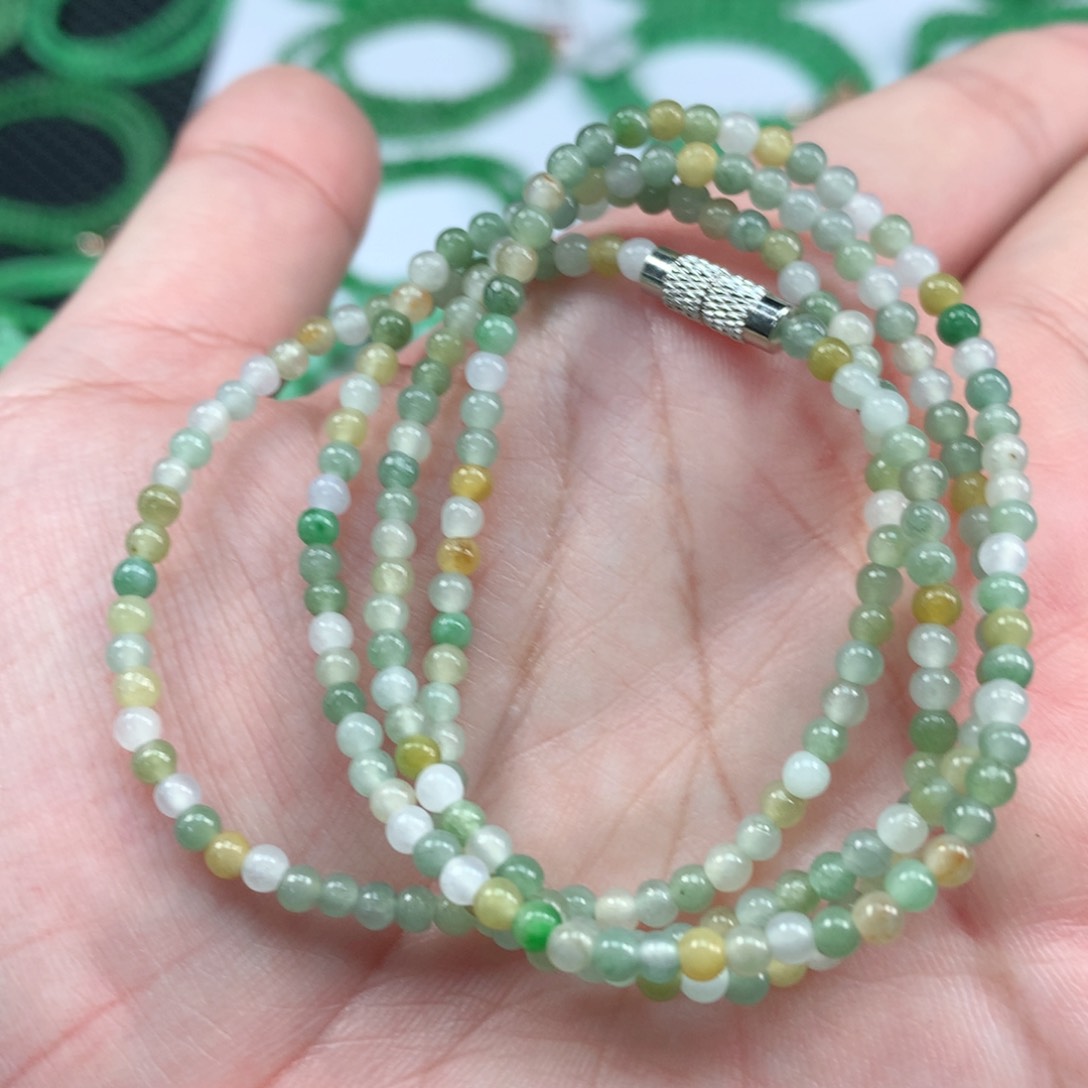 翡翠手链未镶嵌翡翠