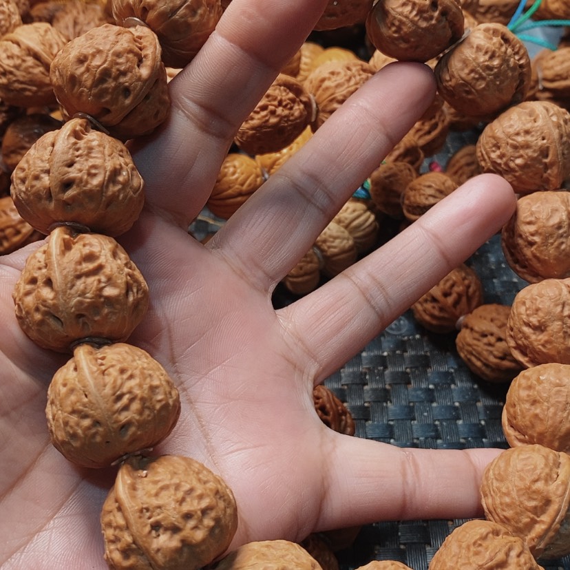 【闪购商品】文玩核桃吊坠相***磨盘