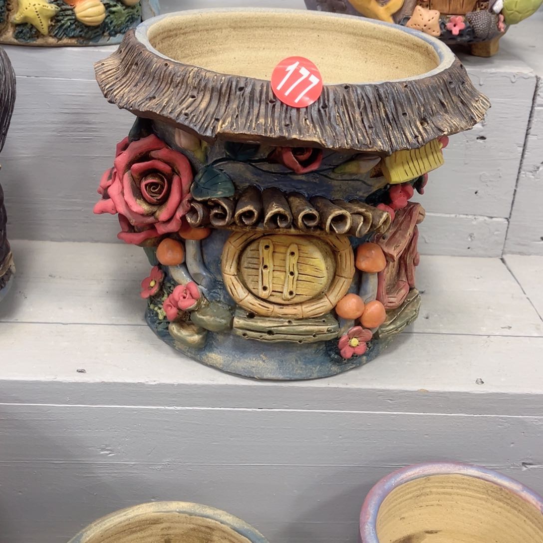 陶瓷177号号陶然花盆