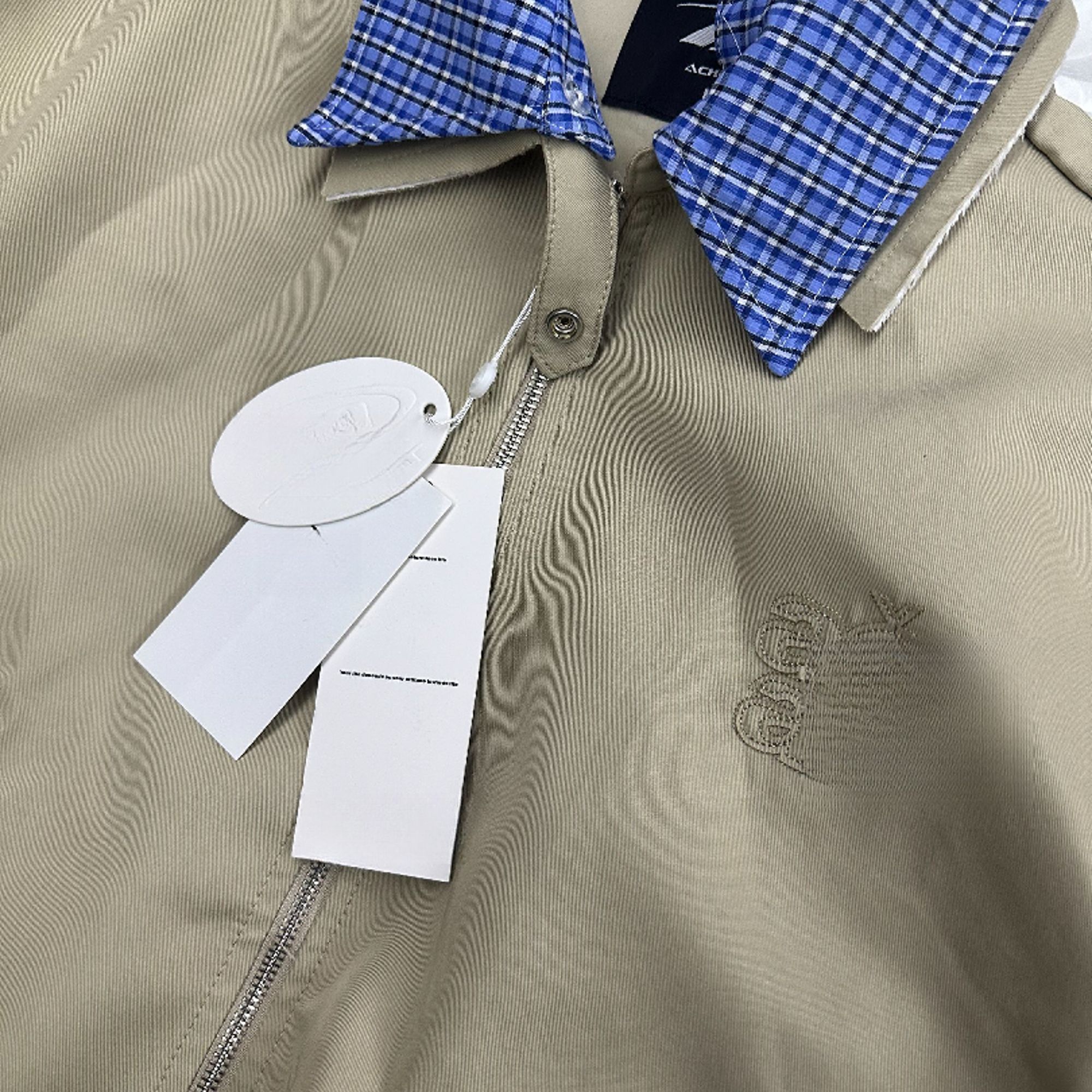 Ac家 拼接夹克 艺术家勿扰