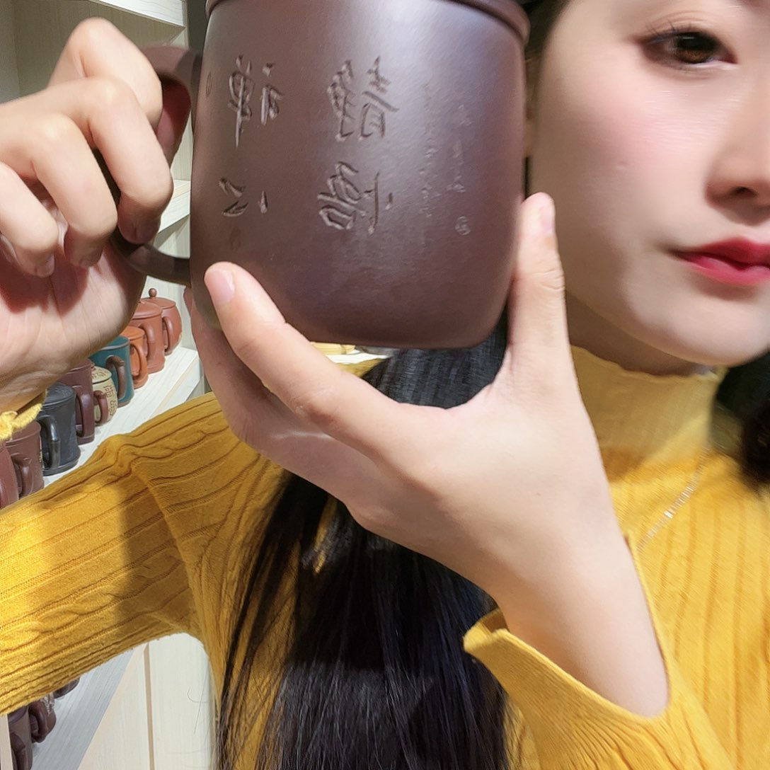 紫砂茶杯全部手工