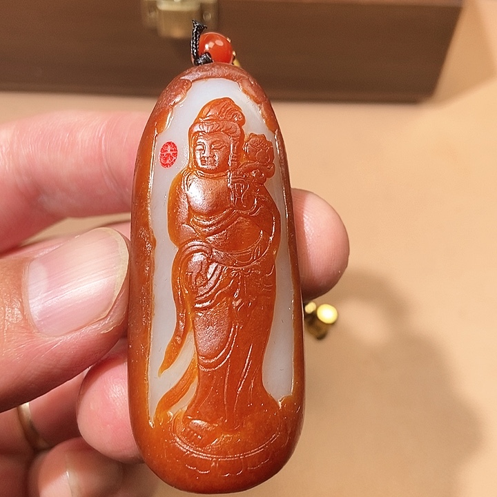 和田玉颈饰未镶嵌HX
