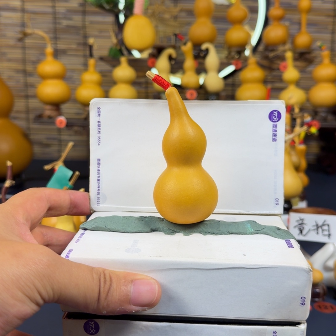 文玩葫芦本捻手把高度8公分
