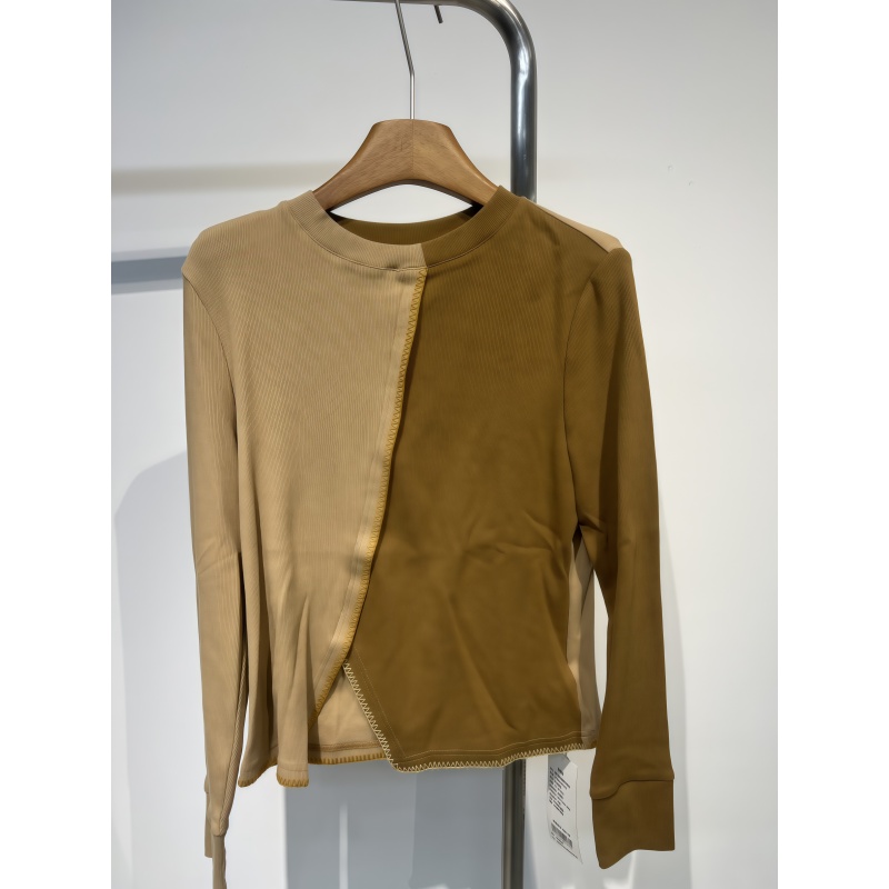 【小余专属】自然生活Thezrsh秋季新款时尚撞色打底衫